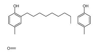 formaldehyde,4-methyl-2-nonylphenol,4-methylphenol结构式