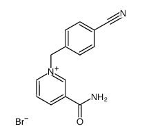 1-(4-cyanobenzyl)nicotinamide bromide Structure