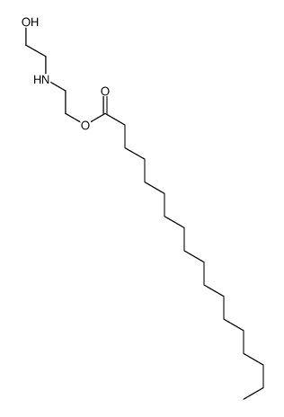 2-[(2-hydroxyethyl)amino]ethyl stearate structure