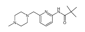 N-(6-((4-methylpiperazin-1-yl)methyl)pyridin-2-yl)pivalamide Structure