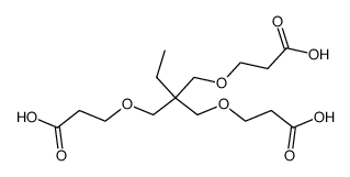 3,3'-[[2-[(2-Carboxyethoxy)methyl]-2-ethyl-1,3-propanediyl]bis(oxy)]bis(propanoic acid) Structure