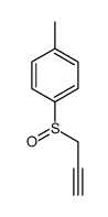 1-methyl-4-prop-2-ynylsulfinylbenzene Structure