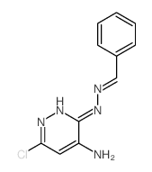 Benzaldehyde,2-(4-amino-6-chloro-3-pyridazinyl)hydrazone structure