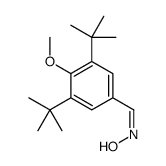 N-[(3,5-ditert-butyl-4-methoxyphenyl)methylidene]hydroxylamine结构式