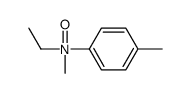 Benzenamine,N-ethyl-N,4-dimethyl-,N-oxide (9CI) structure