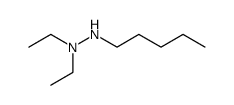 1,1-Diethyl-2-pentylhydrazine结构式