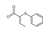 (Z)-1-nitro-1-(phenylthio)propene Structure