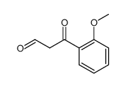 1-(2-methoxyphenyl)-3-oxopropan-1-one结构式