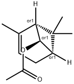 (Z)-chrysanthenyl acetate structure