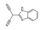 Propanedinitrile, 1H-benzimidazol-2-yl- (9CI) Structure