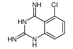 5-CHLORO-QUINAZOLINE-2,4-DIAMINE structure