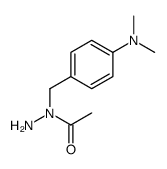 N'-(4-Dimethylaminobenzyl)acetohydrazide结构式