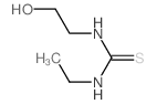 Thiourea,N-ethyl-N'-(2-hydroxyethyl)- Structure