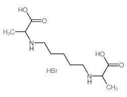 Alanine,N,N'-pentamethylenedi-, dihydrobromide, DL- (8CI)结构式