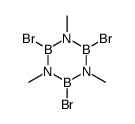 2,4,6-tribromo-1,3,5-trimethyl-1,3,5,2,4,6-triazatriborinane Structure