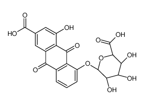 大黄酸8-β-D-葡糖醛酸结构式