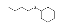 Butylcyclohexyl sulfide structure