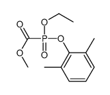 methyl [(2,6-dimethylphenoxy)-ethoxyphosphoryl]formate结构式