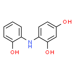 1,3-Benzenediol, 4-[(2-hydroxyphenyl)amino]- (9CI) Structure