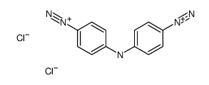 4-(4-diazonioanilino)benzenediazonium,dichloride Structure