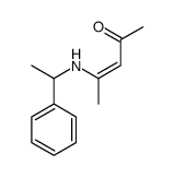 4-(1-phenylethylamino)pent-3-en-2-one Structure