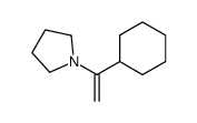 1-(1-cyclohexylethenyl)pyrrolidine Structure