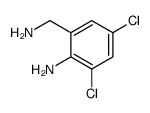 2-(aminomethyl)-4,6-dichloroaniline结构式