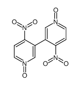 4,4'-dinitro-3,3'-bipyridine-N,N'-dioxide Structure