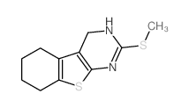3,4,5,6,7,8-Hexahydro[1]benzothieno[2,3-d]pyrimidin-2-yl methyl sulfide结构式