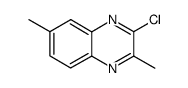 2-chloro-3,7-dimethylquinoxaline Structure