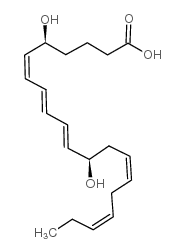 Leukotriene B5 (LTB5) structure