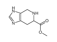 4,5,6,7-四氢-3H-咪唑并[4,5-c]吡啶-6-羧酸甲酯结构式