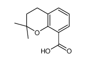 2,2-二甲基苯并二氢吡喃-8-羧酸结构式