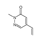 5-ethenyl-2-methylpyridazin-3-one Structure