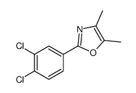 2-(3,4-dichlorophenyl)-4,5-dimethyl-1,3-oxazole Structure