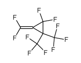 perfluoro(1-methylene-2,2-dimethylcyclopropane)结构式