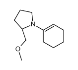 (2S)-1-(cyclohexen-1-yl)-2-(methoxymethyl)pyrrolidine Structure