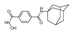 1-N-(1-adamantyl)-4-N-hydroxybenzene-1,4-dicarboxamide Structure