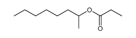 1-methylheptyl propionate结构式