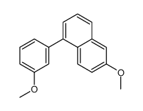 6-methoxy-1-(3-methoxyphenyl)naphthalene结构式