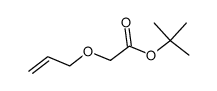 tert-Butyl 2-(allyloxy)acetate Structure