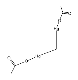 CH2(HgOAc)2结构式