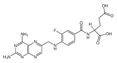 3'-fluoroaminopterin结构式