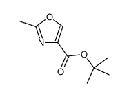 tert-butyl 2-methyl-1,3-oxazole-4-carboxylate结构式