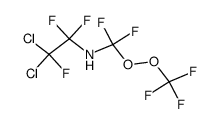 2,2-dichloro-N-(difluoro((trifluoromethyl)peroxy)methyl)-1,1,2-trifluoroethan-1-amine Structure