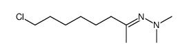 2-(8-chlorooctan-2-ylidene)-1,1-dimethylhydrazine Structure