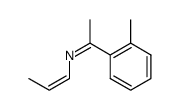 ((Z)-Propenyl)-[1-o-tolyl-eth-(Z)-ylidene]-amine Structure