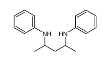 2-N,4-N-diphenylpentane-2,4-diamine Structure