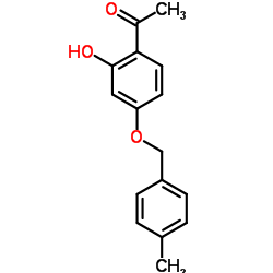 1-(2-HYDROXY)-4-[(4-METHYLBENZYL)OXY]PHENYL-1-ETHANONE结构式