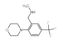 N-METHYL-2-MORPHOLINO-5-(TRIFLUOROMETHYL)BENZYLAMINE picture